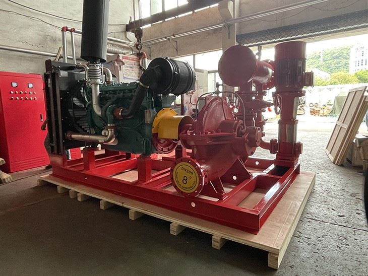 DJ Diesel Dual Power Jockey Pump Set manufacturers