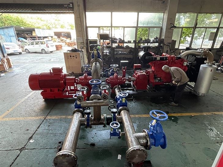 EDJ Three-in-One Dual Power Fire Pump Set best