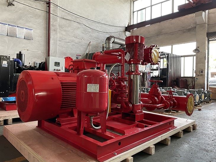 EJ Electric Jockey Fire Pump Set factory