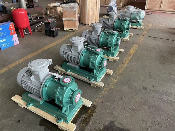 IMD Fluoeine Lined Magnetic Pump factory