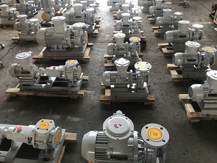 KCWBY Horizontal Inline Centrifugal Oil Pump factory