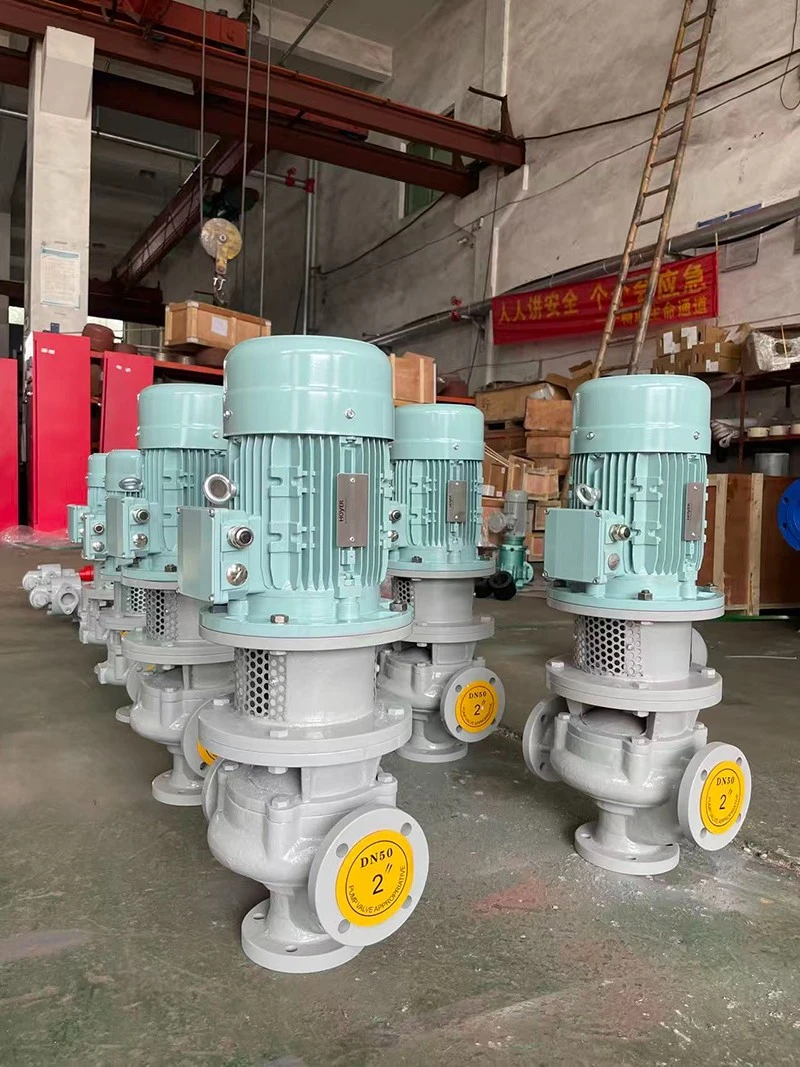 GW Inline Sewage Pump factory