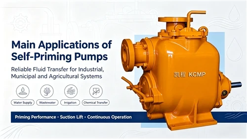 Main Applications of Self-Priming Pumps