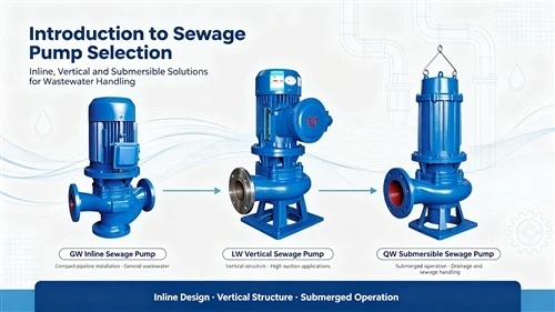 Introduction to Sewage Pump Selection