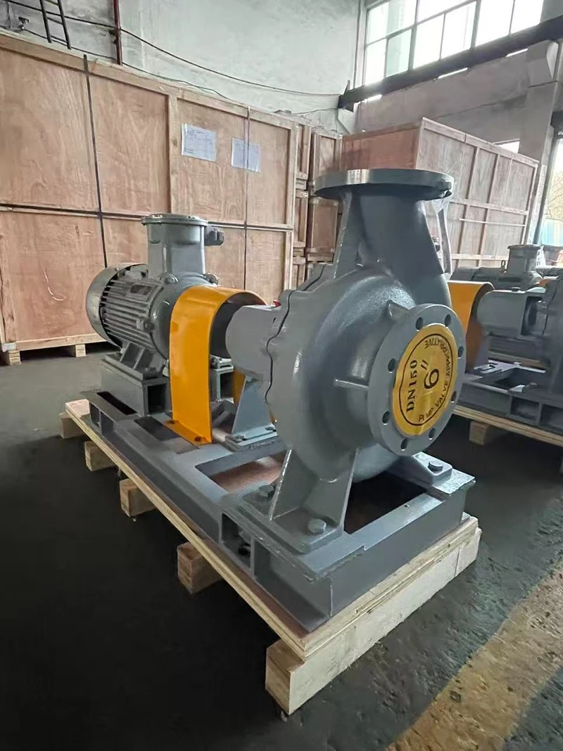 KIY Horizontal Centrifugal Oil Pump factory