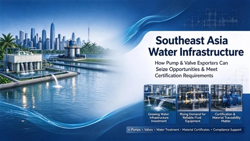 Southeast Asia Water Infrastructure: How Pump & Valve Exporters Can Seize Opp...